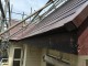 板金を巻く前の破風板の下地