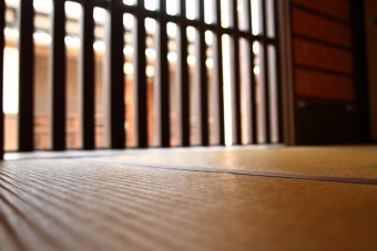 古民家の玄関と畳