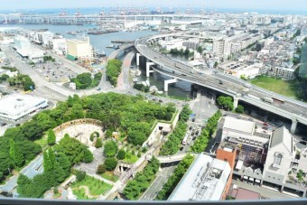 上から見た街の風景