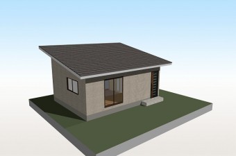 傾斜が片方だけの片流れ屋根