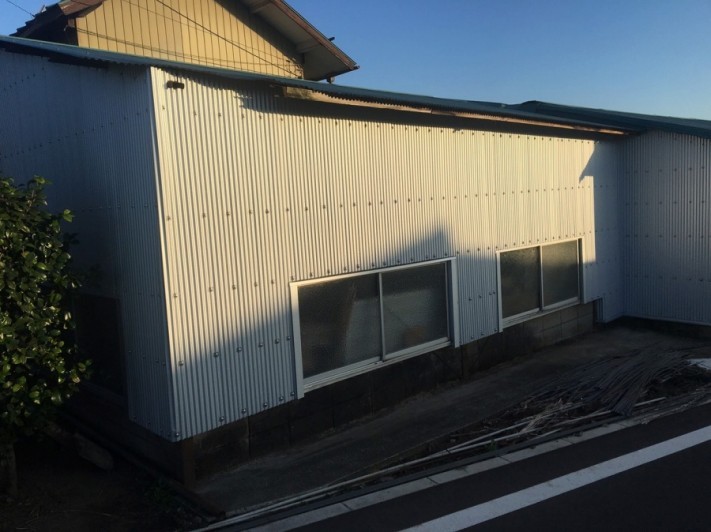 住居から離れた倉庫