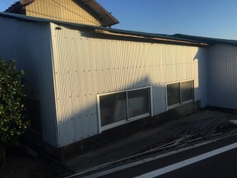 住居から離れた倉庫