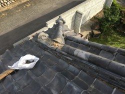化粧棟積直し