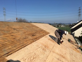 野地板工事