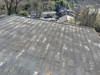 沼田市のお客様邸の屋根